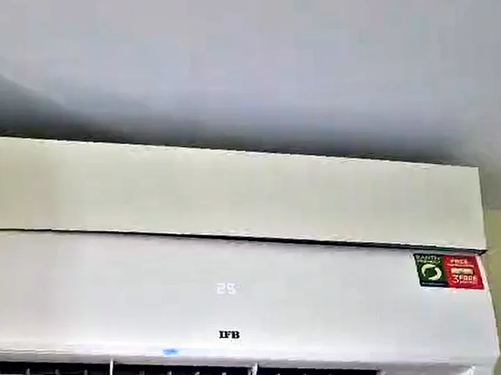 Airova prototype fitted on a home split AC