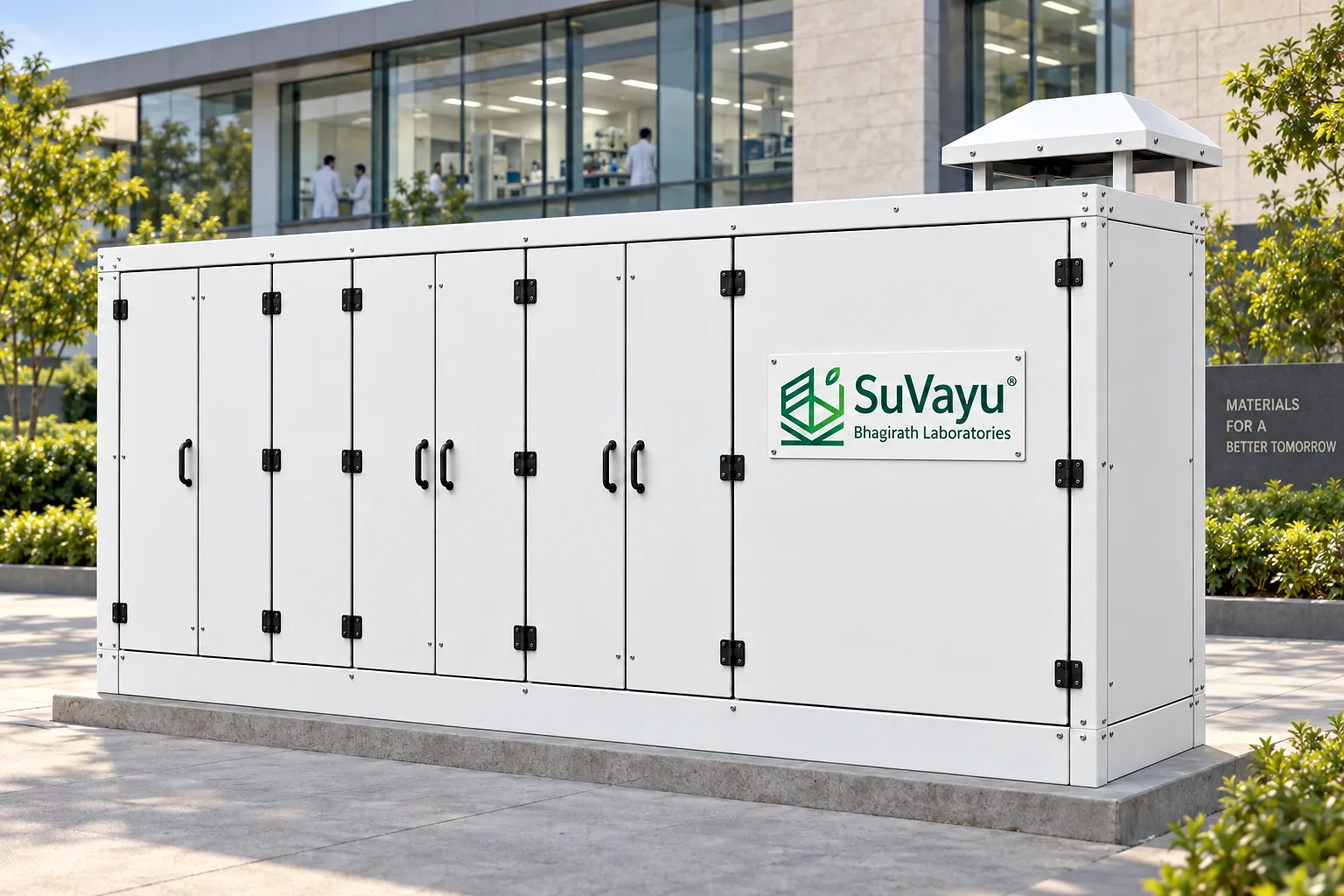 SuVayu 10K container-style unit concept